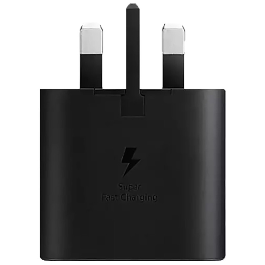 SAMSUNG CHARGER 25W 3Pin با گارانتی ۶ ماهه