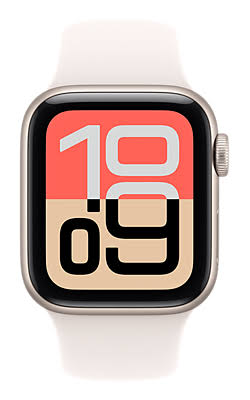 ساعت هوشمند اپل مدل Apple Watch Series Se 2025 Aluminium Case 40mm Starlight با گارانتی 18 ماهه شرکتی